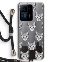 Kitten: Xiaomi Mi Mix 4 Transparant Hoesje met koord
