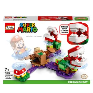 LEGO Super Mario 71382 uitbreidingsset: Piranha plant-puzzeluitdaging