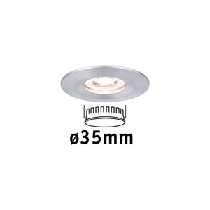 Paulmann 94304 EBL Nova mini Coin LED-inbouwlamp LED 4 W Aluminium