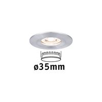 Paulmann 94304 EBL Nova mini Coin LED-inbouwlamp LED 4 W Aluminium - thumbnail