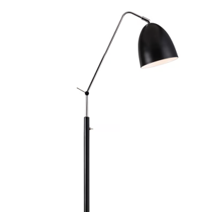 Staande lamp zwart 'Alexander' Nordlux zwart vloerlamp 140cm