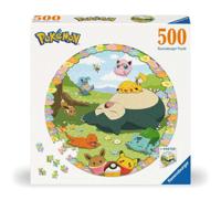 Ravensburger puzzel 500 stukjes rond pokemon en fleurs