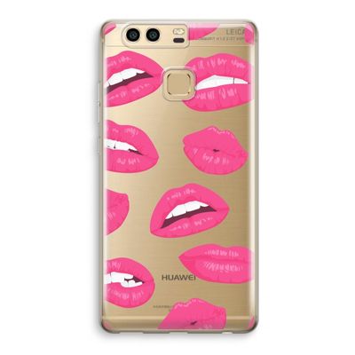 Bite my lip: Huawei P9 Transparant Hoesje