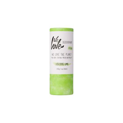 We Love Deodorant stick luscious lime