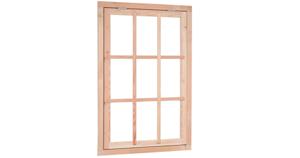 Douglas 9-ruits uitzetraam 89,3x136,3cm