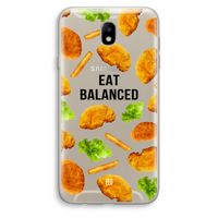 Eat Balanced: Samsung Galaxy J7 (2017) Transparant Hoesje