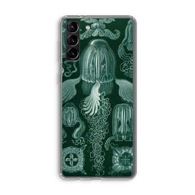 Haeckel Cubomedusae: Samsung Galaxy S21 Plus Transparant Hoesje