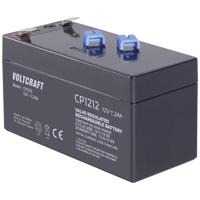 VOLTCRAFT CE12V/1,2Ah Loodaccu 12 V 1.2 Ah Loodvlies (AGM) (b x h x d) 97 x 58 x 43 mm Kabelschoen 4.8 mm Onderhoudsvrij