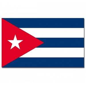 Vlag Cuba 90 x 150 cm feestartikelen