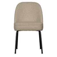 BePureHome Vogue Eetkamerstoel - Bouclé Beige