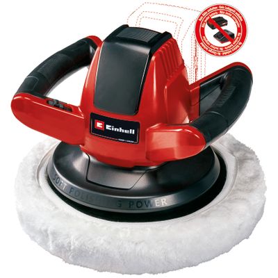 Einhell CE-CB 18/254 Li Solo - Accu Polijstmachine | 18V | 254 mm | Zonder accu en lader - 2093301 2093301