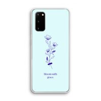 Bloom with grace: Samsung Galaxy S20 Transparant Hoesje Bloom with grace: Samsung Galaxy S20 Transparant Hoesje