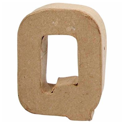 Creativ Company Letter papier-maché - q, 10cm