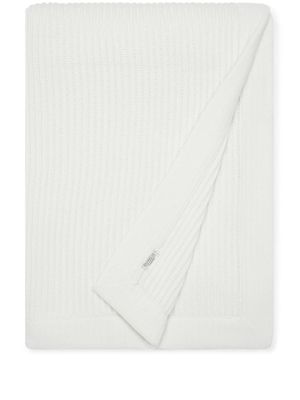 Brunello Cucinelli couverture nervurée en cachemire - Gris