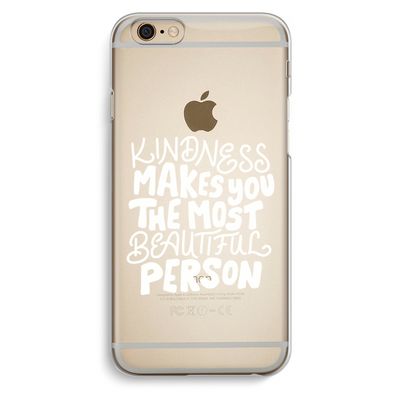 The prettiest: iPhone 6 / 6S Transparant Hoesje