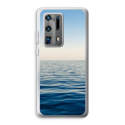 Water horizon: Huawei P40 Pro Plus Transparant Hoesje