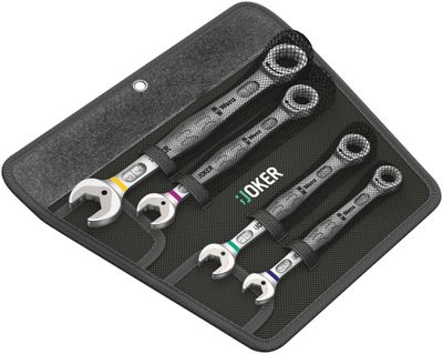 Wera Joker Steek- en ringratelsleutel-set, Inch SB, 4 -delig - 1 stuk(s) - 05073295001