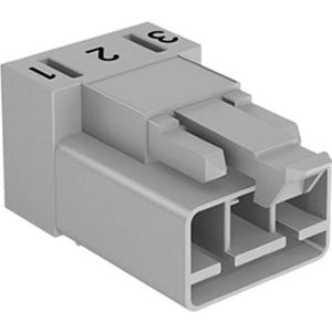 WAGO 890-815/011-000 Netstekker WINSTA MINI Stekker, inbouw horizontaal Totaal aantal polen: 5 16 A Zwart 100 stuk(s)