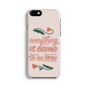 Optimistic flower girl: iPhone 8 Volledig Geprint Hoesje