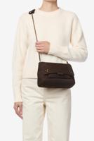 Jerome Dreyfuss crossbody Lulu M 47LULUMTA imprime croco moka