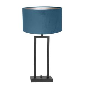 Steinhauer SchemerlampStanger met blauw velvet - 8215ZW