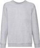 Fruit Of The Loom F304NK Kids´ Classic Raglan Sweat - Heather Grey - 128