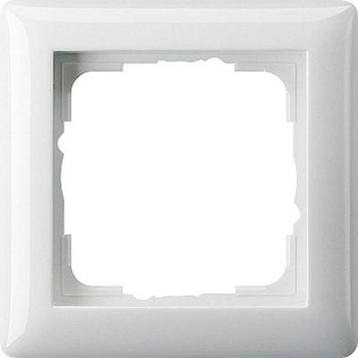 GIRA 021103 Frame 1-voudig System 55, Standaard 55 Zuiver wit (glanzend) 1 stuk(s)