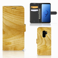 Samsung Galaxy S9 Plus | Book Style Case | Licht Hout