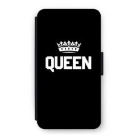 Queen zwart: iPhone 11 Pro Flip Hoesje