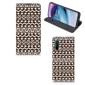 OnePlus Nord CE 5G Hoesje met Magneet Aztec Brown