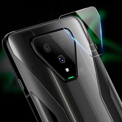 Voor OPPO Realme X50 5G 2.5D Transparante camera lens achter