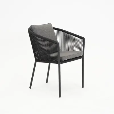 Dining Tuinstoel Reims Zwart