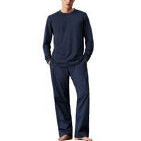 Calvin Klein Cotton Poplin Long Sleeve Pant Set - thumbnail