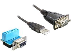 DeLOCK 62406 kabeladapter/verloopstukje USB2.0 > serieel RS-422/485