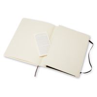 Moleskine notitieboek, ft 19 x 25 cm, effen, soepele cover, 192 blad, zwart - thumbnail