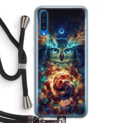 Aurowla: Samsung Galaxy A50 Transparant Hoesje met koord