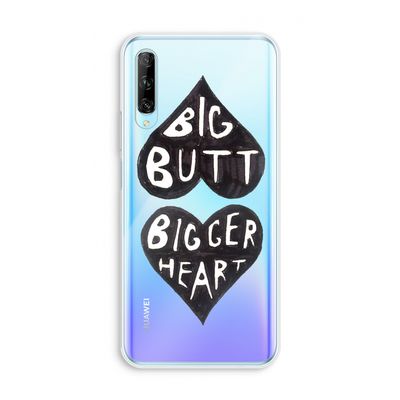 Big butt bigger heart: Huawei P Smart Pro Transparant Hoesje