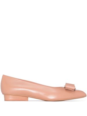 Ferragamo escarpins Viva à nœud - Rose