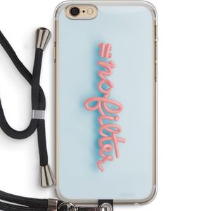 #nofilter: iPhone 6 PLUS / 6S PLUS Transparant Hoesje met koord