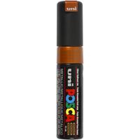 Uni-Posca Posca marker, afm pc-8k, lijndikte 8 mm, breed, brons, 1 stuk