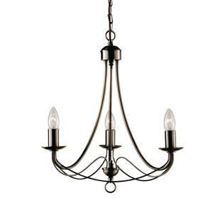 Searchlight Antieke kroonluchterMaypole - 6343-3AB