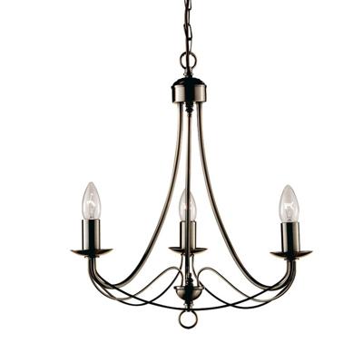 Searchlight Antieke kroonluchterMaypole - 6343-3AB
