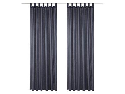 LIVARNO home Gordijnen 135 x 240 cm (Antraciet)