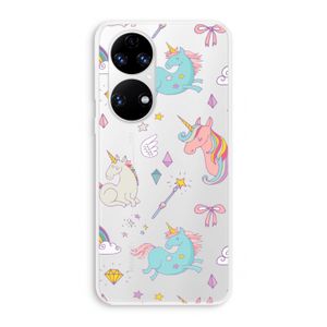 Fantasiewereld: Huawei P50 Transparant Hoesje