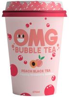 OMG Bubble Tea OMG Bubble Tea - Peach Black Tea 270ml - thumbnail