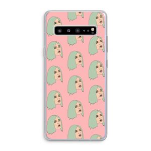 King Kylie: Samsung Galaxy S10 5G Transparant Hoesje