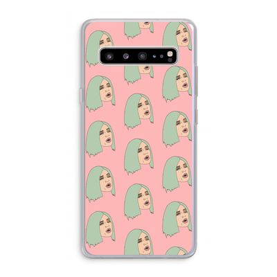 King Kylie: Samsung Galaxy S10 5G Transparant Hoesje