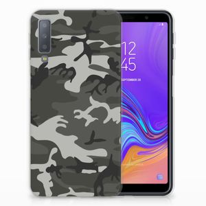 Samsung Galaxy A7 (2018) TPU bumper Army Light