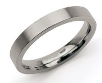Boccia 0120-01 Ring Titanium zilverkleurig 3,2 mm - thumbnail