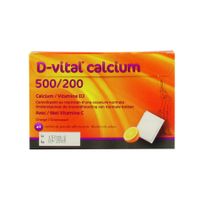 D-vital Calcium 500/200 Sinaas Zakjes 40